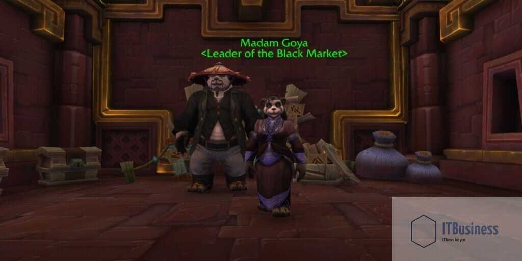 Лидер аукционного дома Черного рынка, мадам Гойя, в World of Warcraft: Shadowlands
