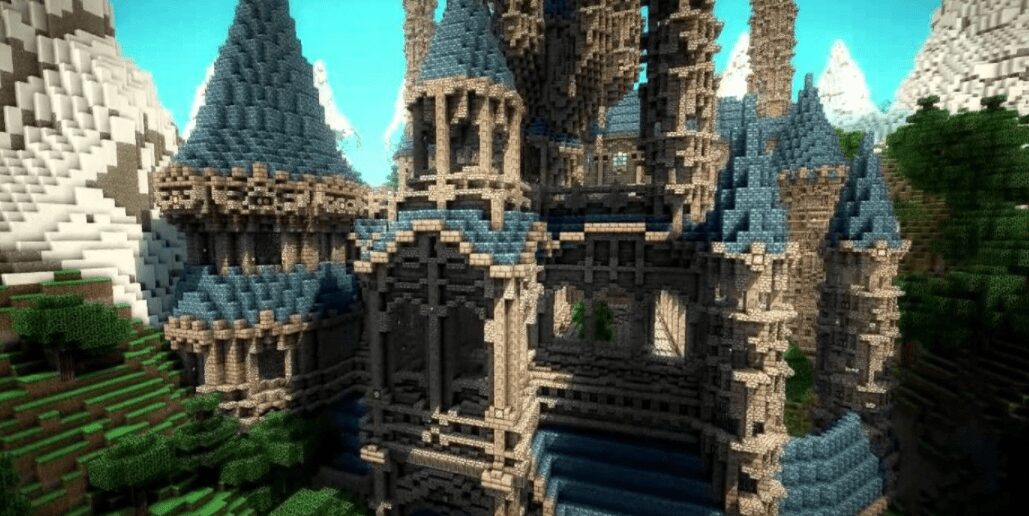 каменные кирпичи в Minecraft