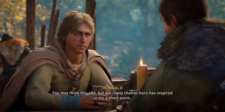 Assassin's Creed Valhalla встречает Хунвальда у пристани /Assassin's Creed Valhalla: Прохождение Линкольншир