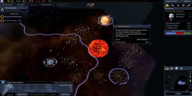 ресурсы и быстро расширяйте границы в Galactic Civilizations 3 III