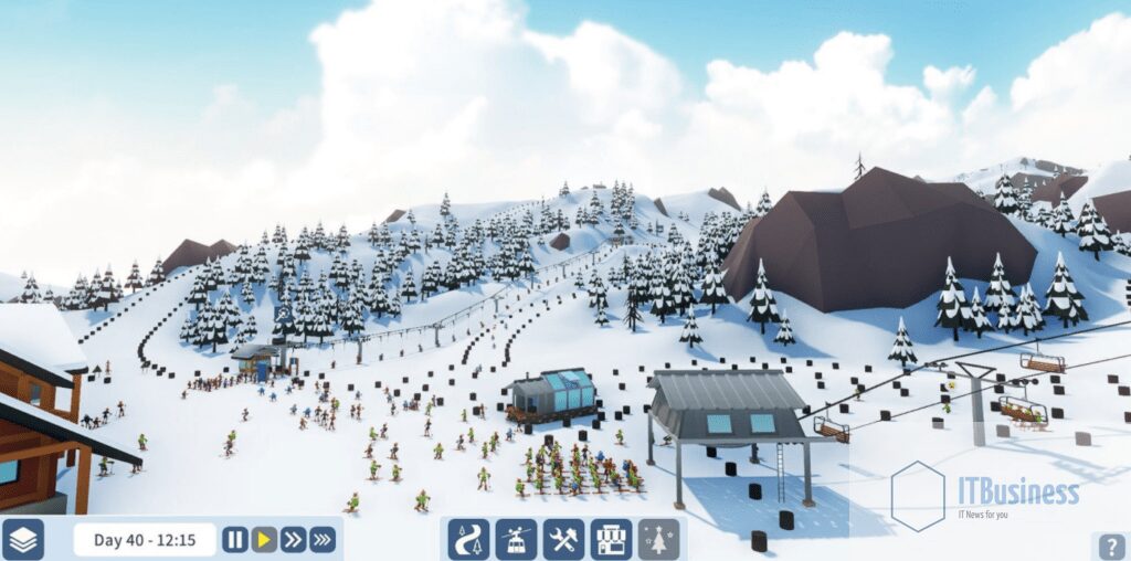 Игроки определяют трассы в Snowtopia