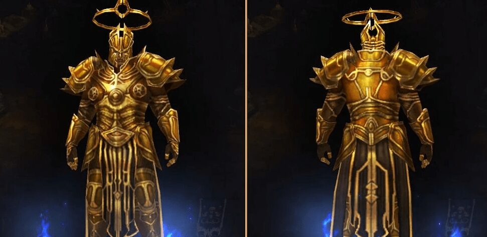 Diablo 3 Aegis of Valor: изображения спереди и сзади
