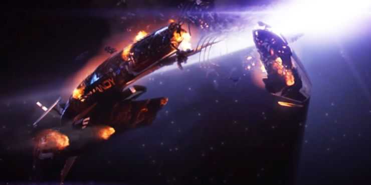 крушение Нормандии в Mass Effect 2